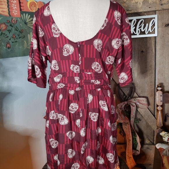 Xhileration Sugar Skull Dress - Picture 4 of 6